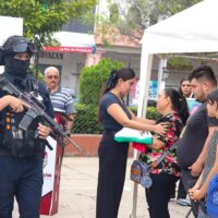 La presidenta Fanny Arreola, encabeza homenaje a Policías caídos este fin de semana