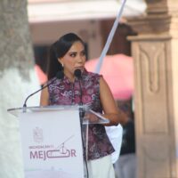 “El campo tiene hambre de esperanza”: Fanny Arreola se solidariza con las y los campesinos de Apatzingán