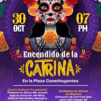 Te invitamos a nuestro tradicional Encendido de la Catrina 💀