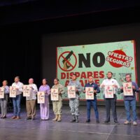 Por unas fiestas seguras: inicia en Apatzingán la campaña “No dispares al aire”
