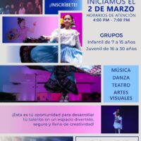 La Escuela de Iniciación Artística Asociada al INBAL en Apatzingán abre sus puertas para nuevos talentos.