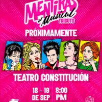 ¡El éxito de los 80 llega a Apatzingán! Disfruta del tributo musical “Mentiras” en el Teatro Constitución.